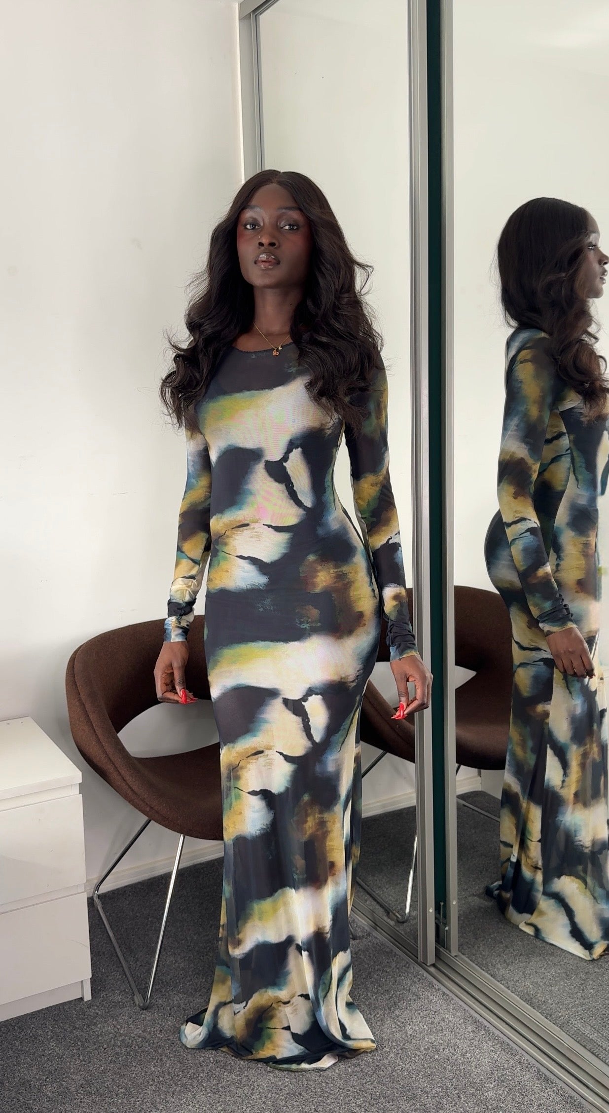 Marbie Mesh Dress