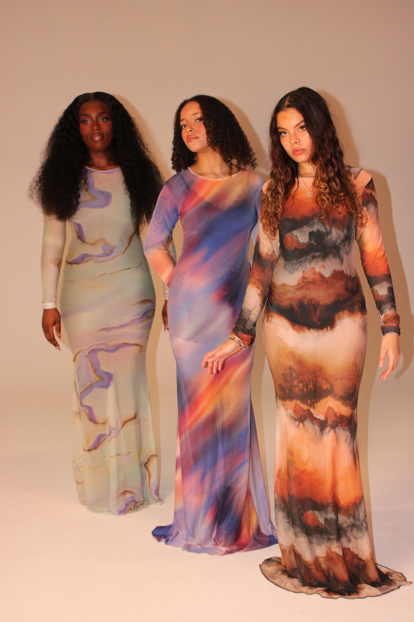 Galaxy Mesh Dress