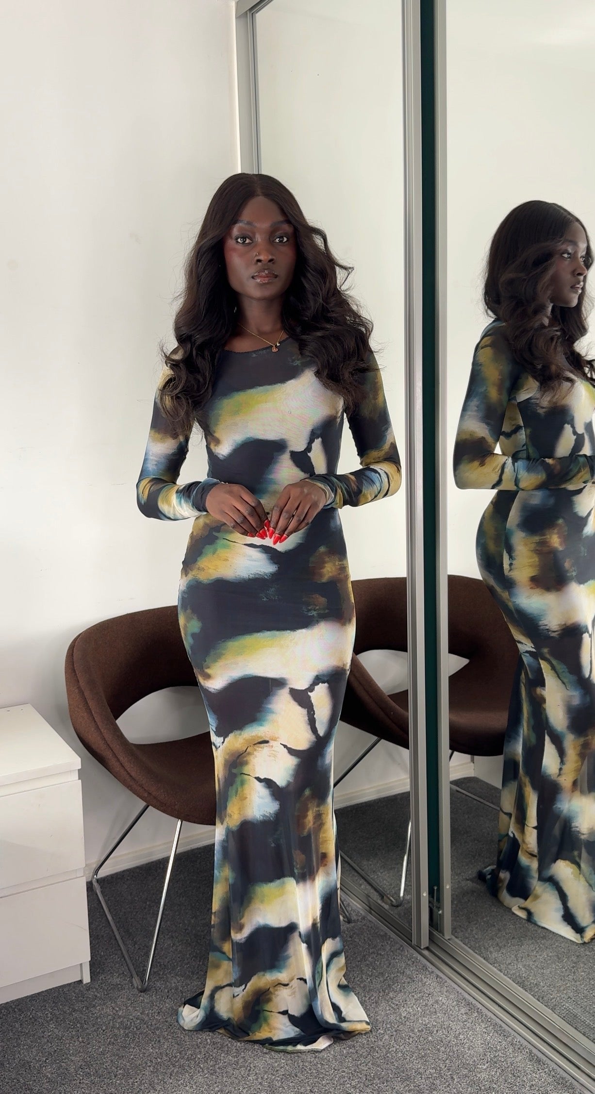 Marbie Mesh Dress