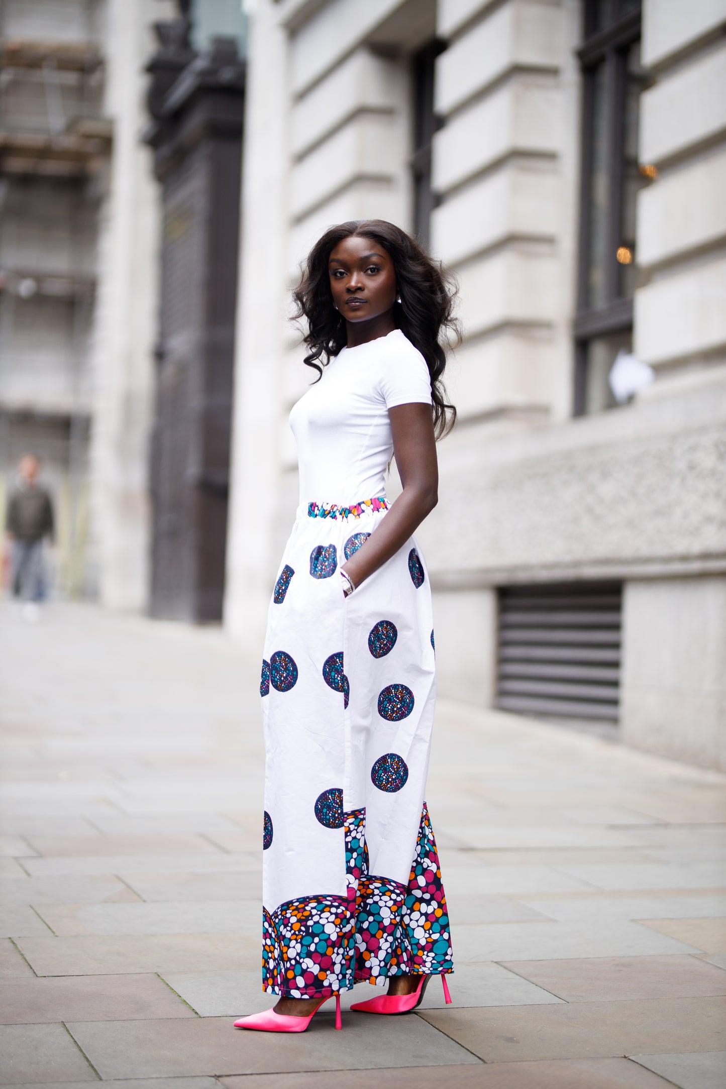 Syl Baggy Trousers - Bubble