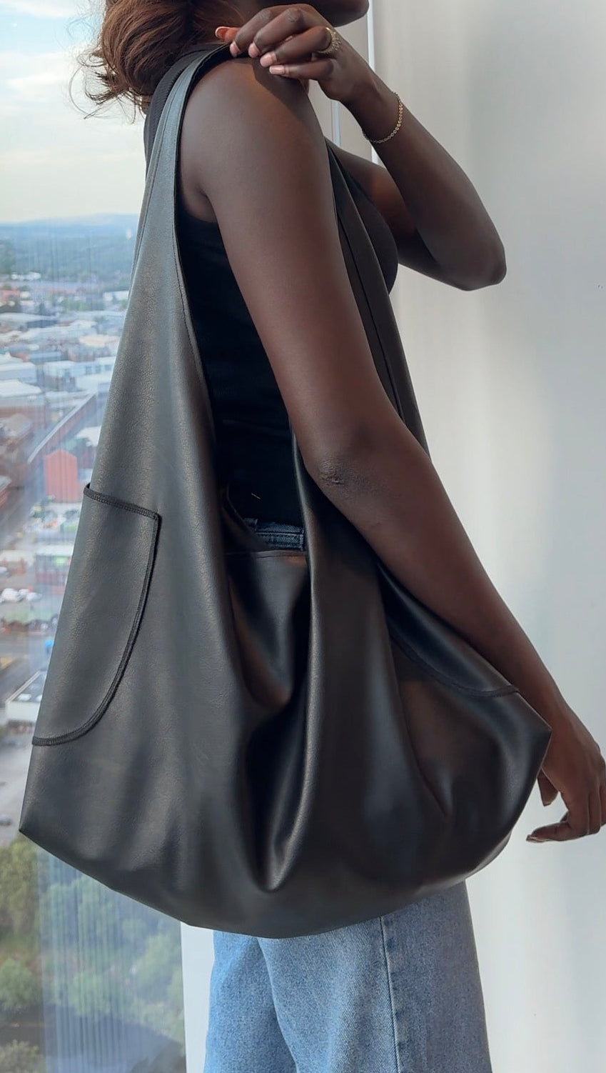 The Katwa leather tote