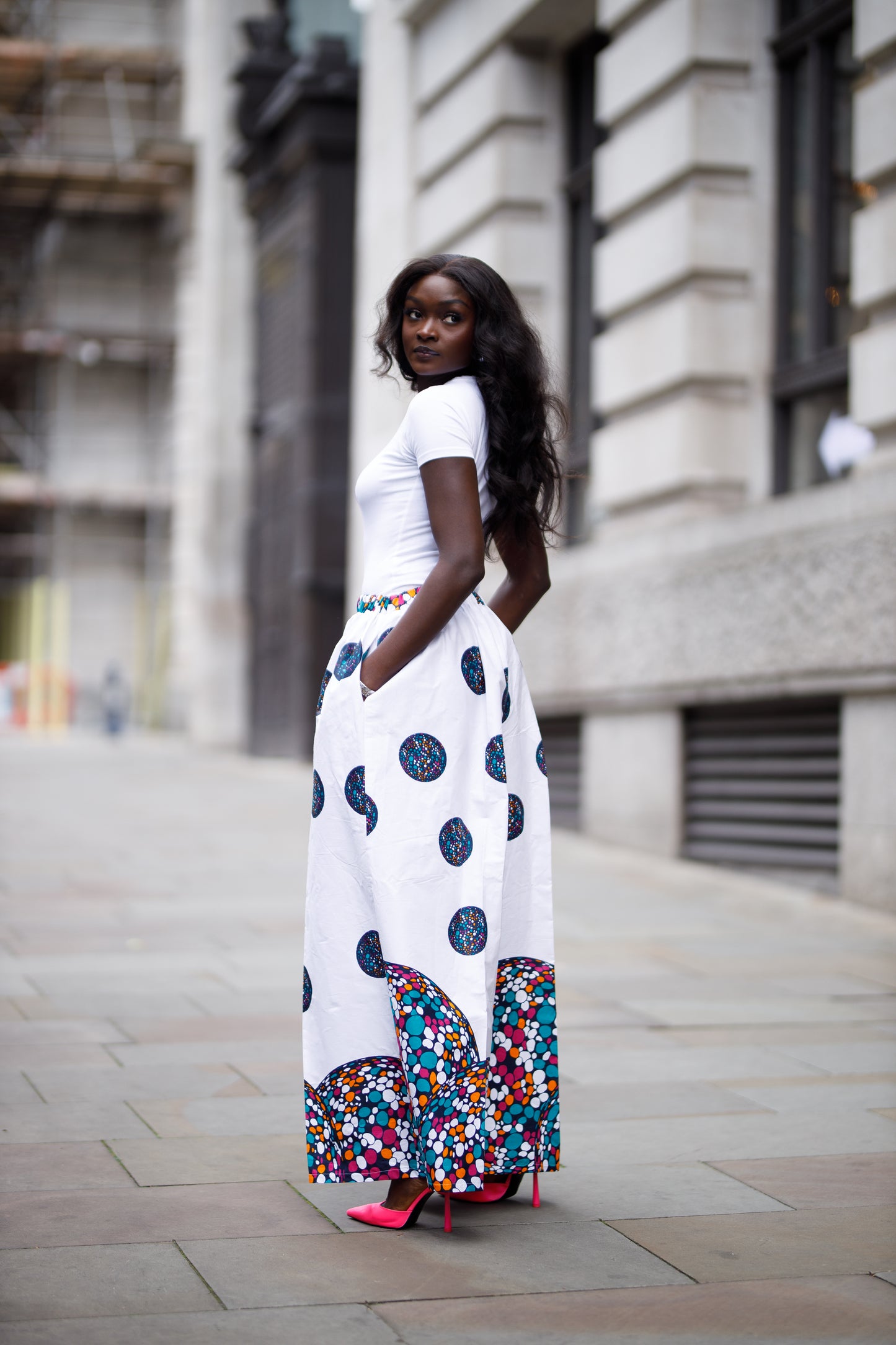 Syl Baggy Trousers - Bubble