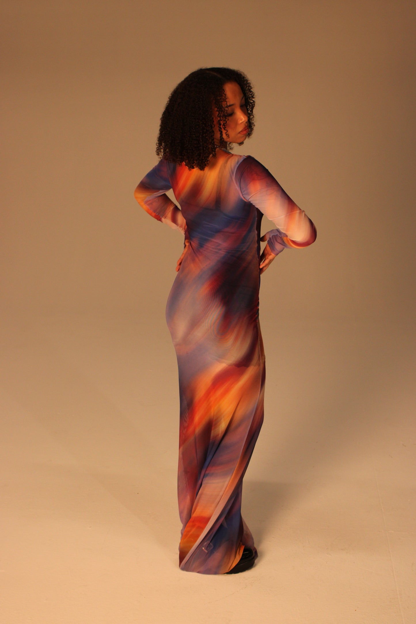 Galaxy Mesh Dress