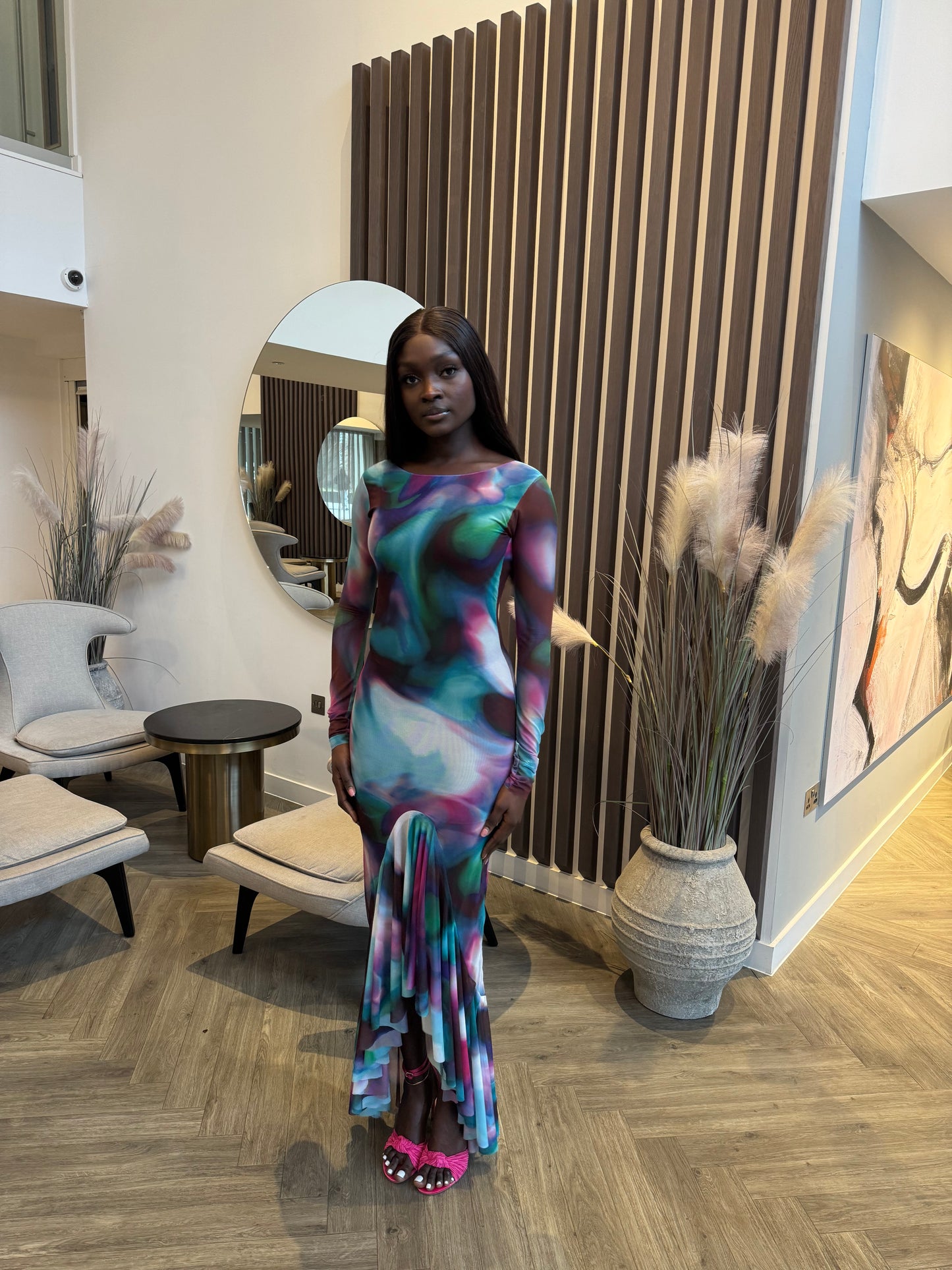 Nay Mesh Dress
