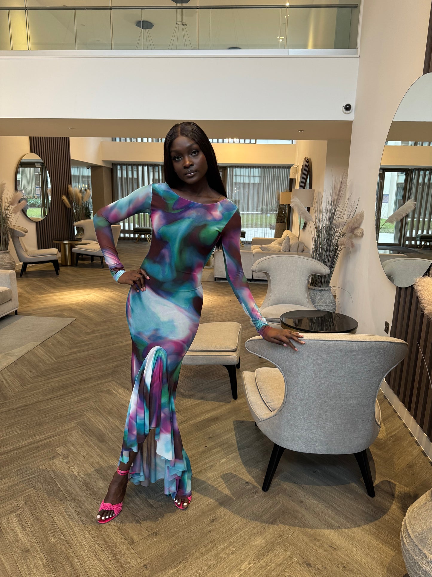 Nay Mesh Dress